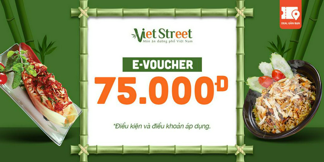 E-Voucher Vietstreet trị giá 75.000đ
