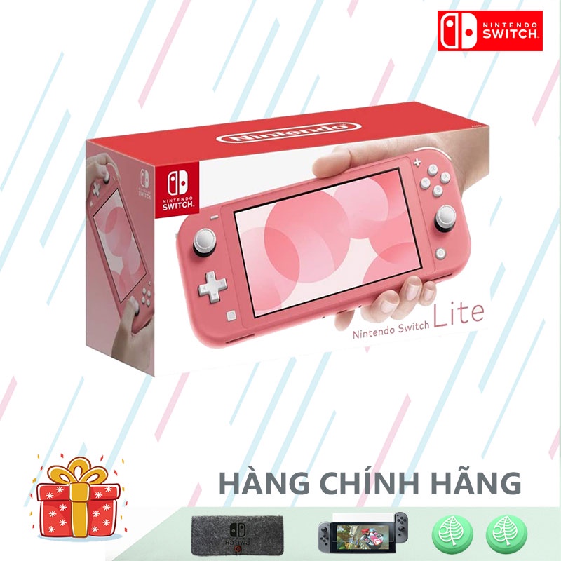 Máy Chơi Game Nintendo Switch Console Lite - Màu Coral - Bảo Hành 12 Tháng
