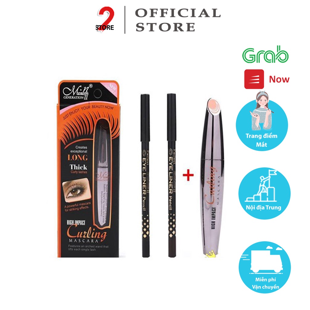 Mascara Dài Mi và Cong Mi 🎁 Mascara 4D Mi Dài Thần Thánh