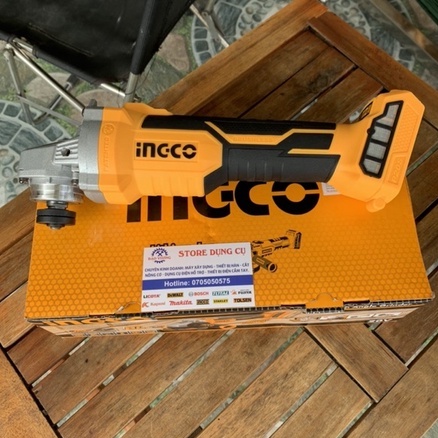 20V Thân Máy mài góc dùng pin 100mm INGCO CAGLI1002 | Động cơ không chổi than