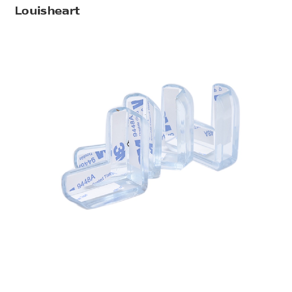 Set 4 Đệm Cao Su Trong Suốt Bọc Cạnh Bàn Ghế Bảo Vệ An Toàn Cho Bé