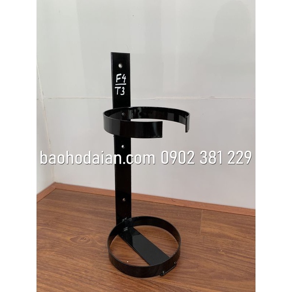 Giá treo bình chữa cháy trên tường cho loại 3kg, 4kg, 5kg, 8kg bột và khí