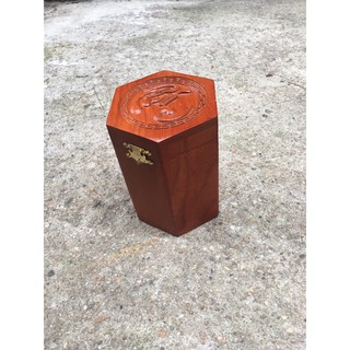 Hộp trà gỗ hương cao cấp chữ phúc
