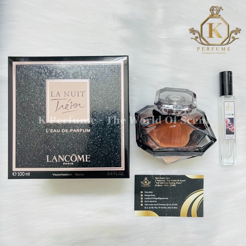 [K Perfume Chính Hãng] Nước Hoa Nữ Lancome La Nuit Tresor | Thế Giới Skin Care