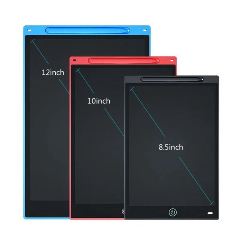 Bảng Vẽ Thông Minh Tự Xoá - Bảng Vẽ LCD - Bảng Viết Điện Tử Thông Minh Cho Bé 8.5 inch, 12 inch
