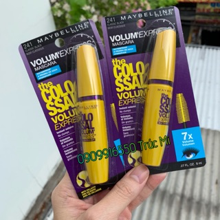 Chuốt mi mascara maybeline 7x