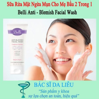 Sữa rửa mặt ngăn ngừa mụn Belli