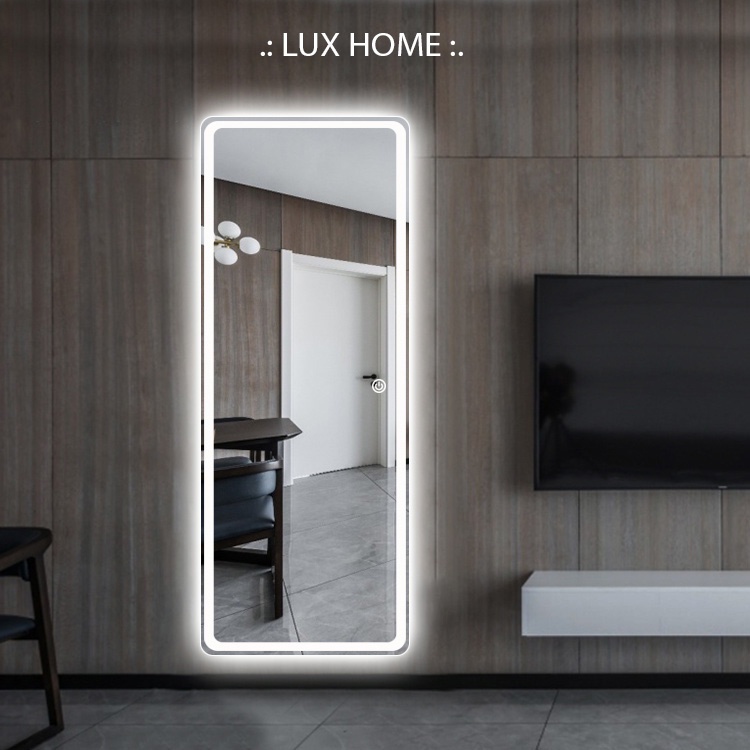 Gương Toàn Thân LED Cảm Ứng 60*160cm 3 Màu Đèn- LUXHOME LV616