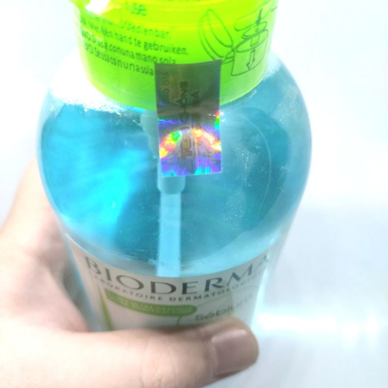 Date 10/2025,có tem_Tẩy trang Bioderma 500ml