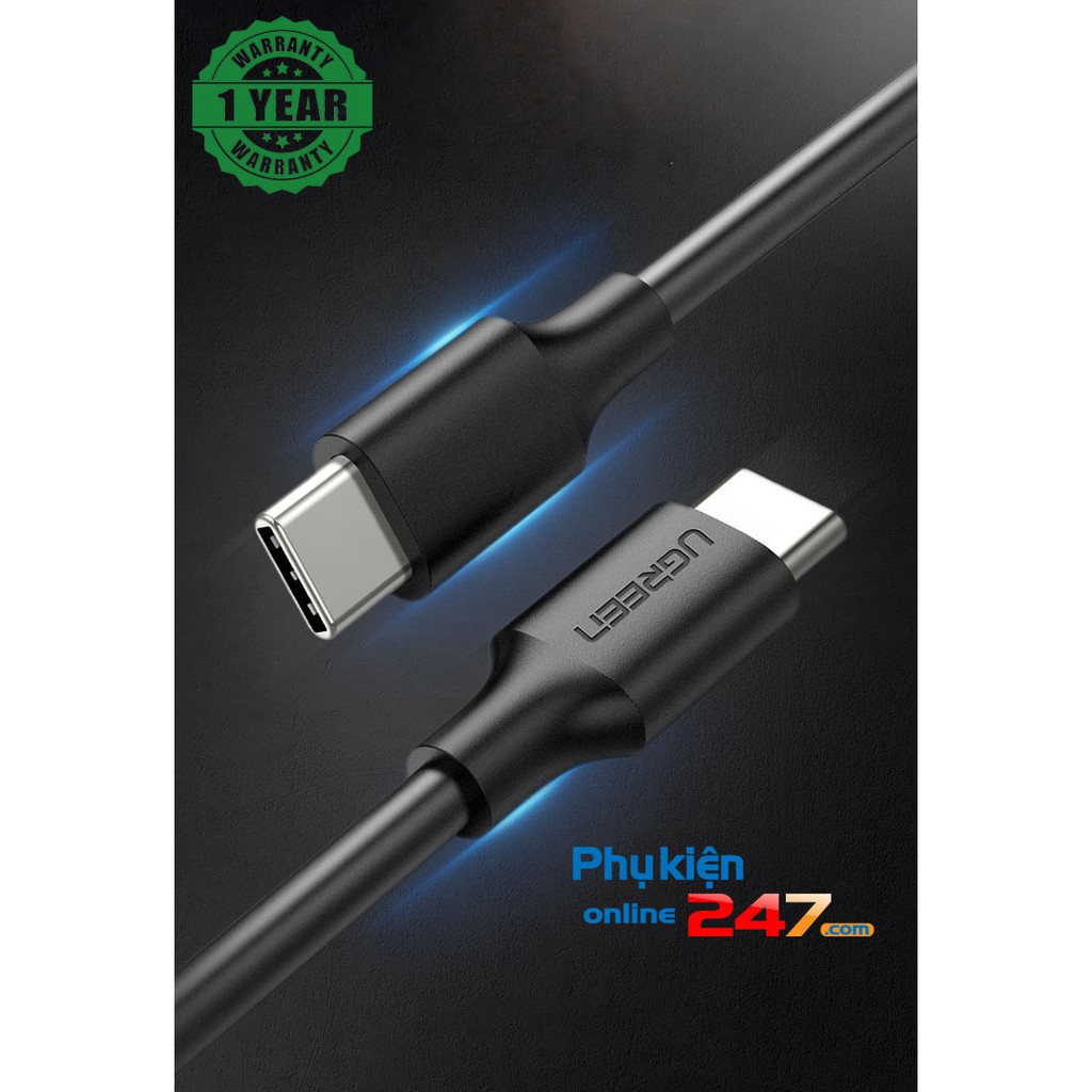 Cáp sạc và truyền dữ liệu qua cổng USB type C
