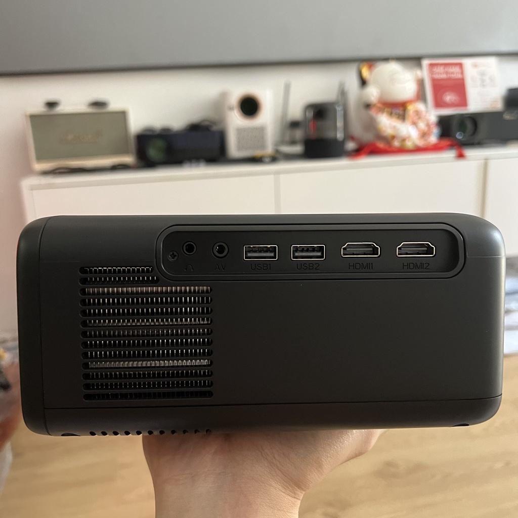 Máy chiếu mini Rigal A7 max - Fullhd 1080P Chuẩn - Hàng chính hãng - BH 12 tháng | NMSTORE