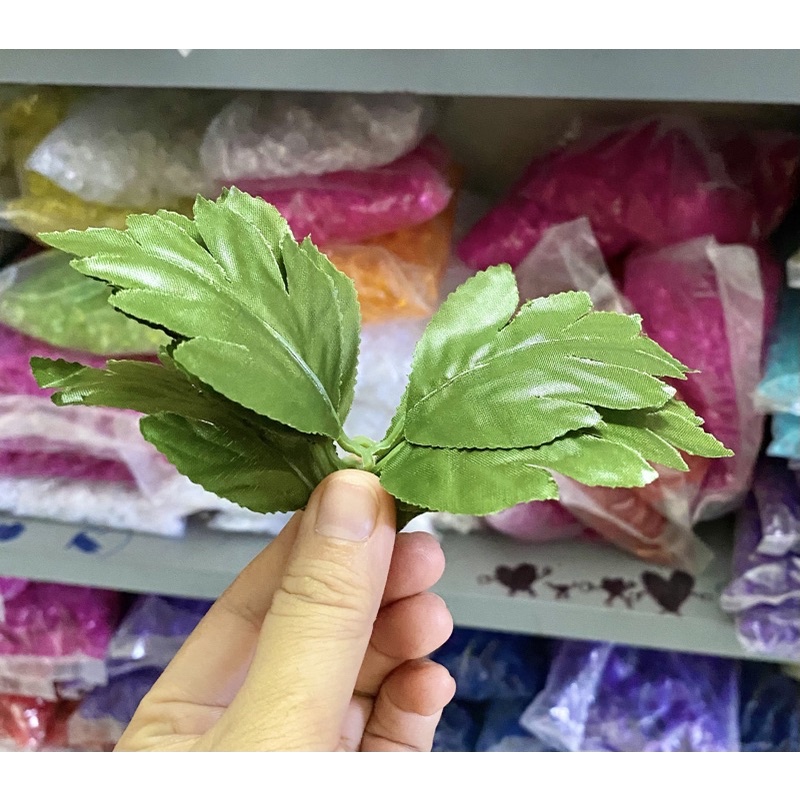 Lá hoa cúc vải 100g làm hoa handmade