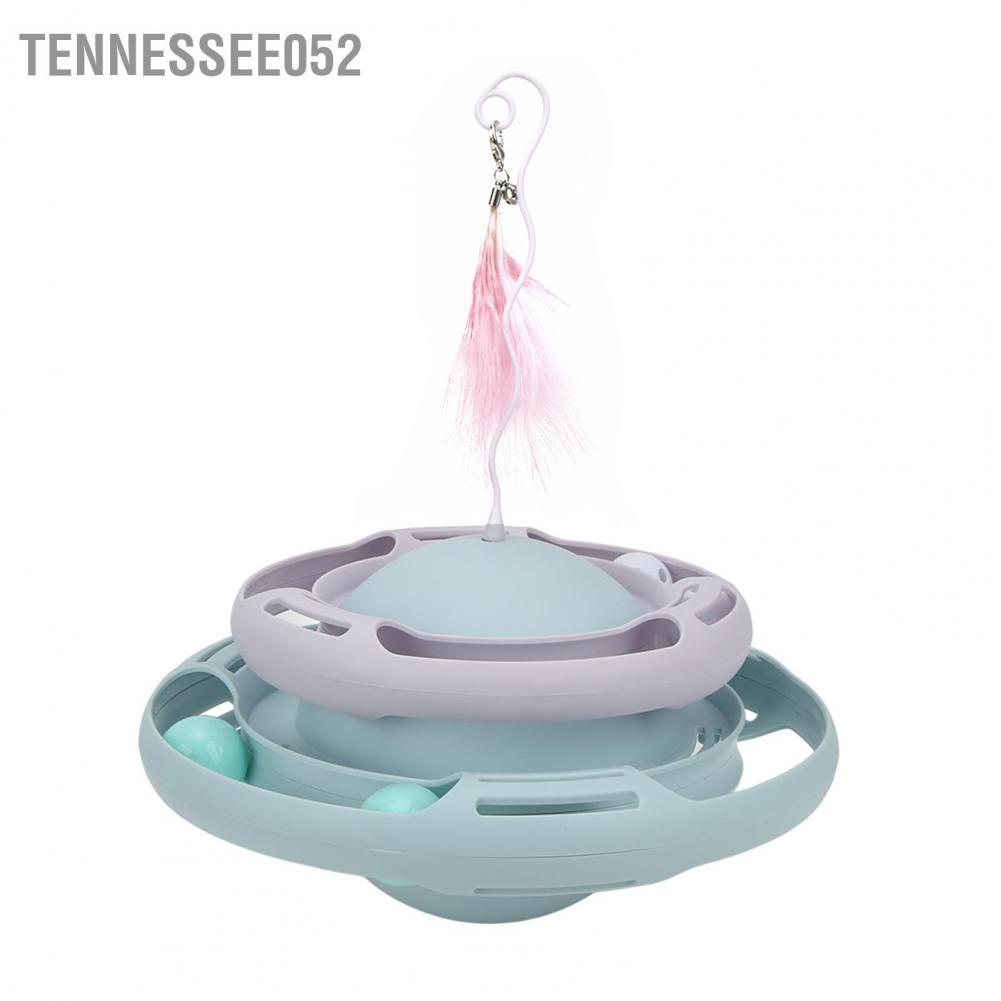 Hàng Sẵn Đồ Chơi tháp banh lật đật mới dễ thương cho mèo Đồ chơi bàn xoay cho mèo đa chức năng an toàn có gậy vui nhộn【Tennessee052】