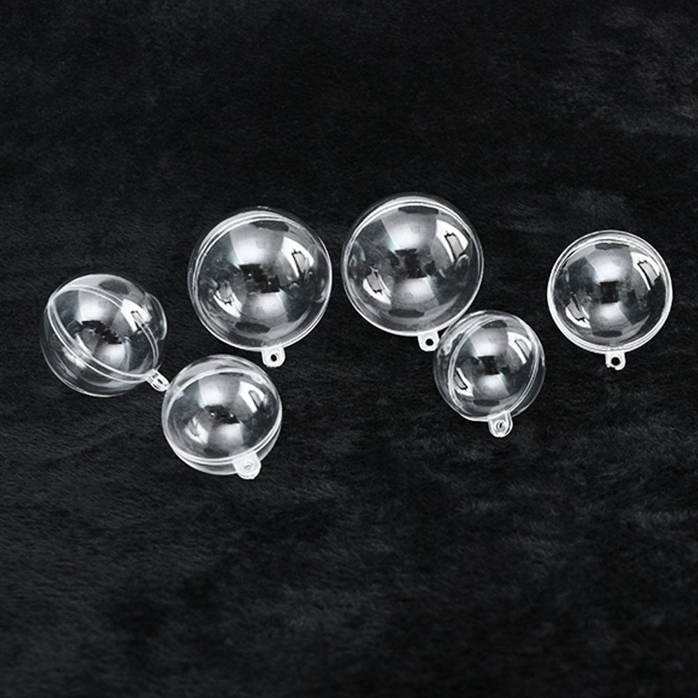 Set 20 Hộp Nhựa Trong Suốt Đựng Kẹo Trang Trí Tiệc Cưới