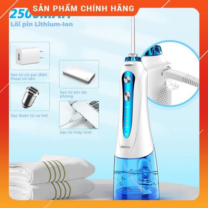 Máy tăm nước cầm tay H2ofloss HF-9P phiên bản mới nhất 2021