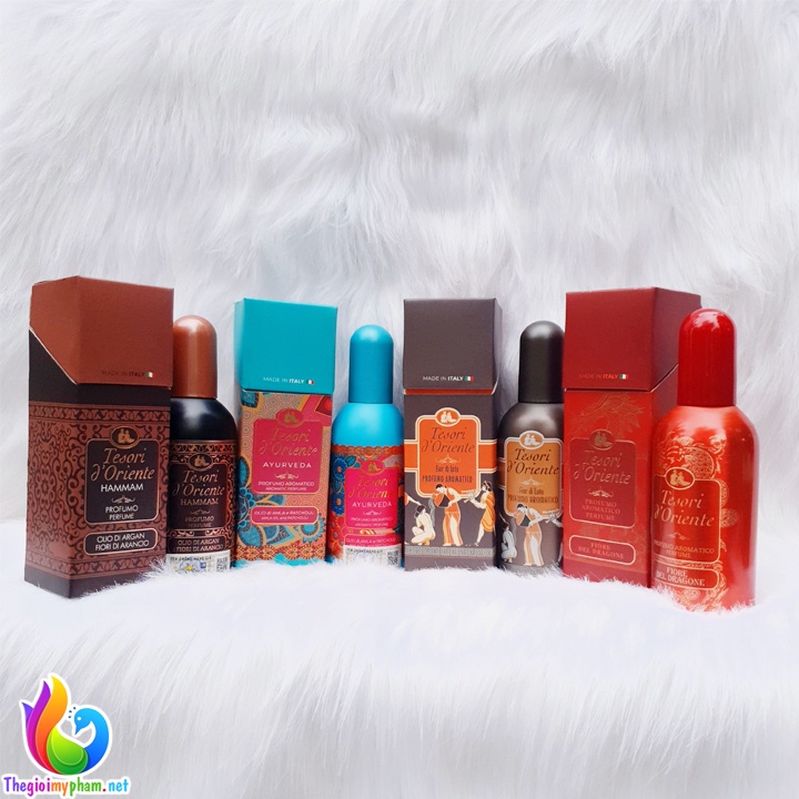 Nước Hoa Tesori D'oriente Ý Cao Cấp Hương Hoa Sen 100ml