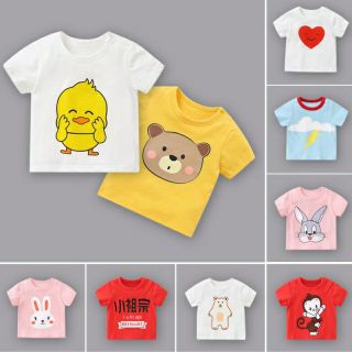 ÁO THUN IN HÌNH CUTE CHO BÉ