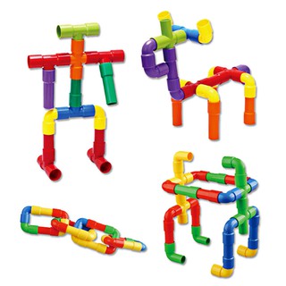NEW❤❤DIY Assembling Water Pipe Building Blocks Toy Kids Tunnel Block Mod