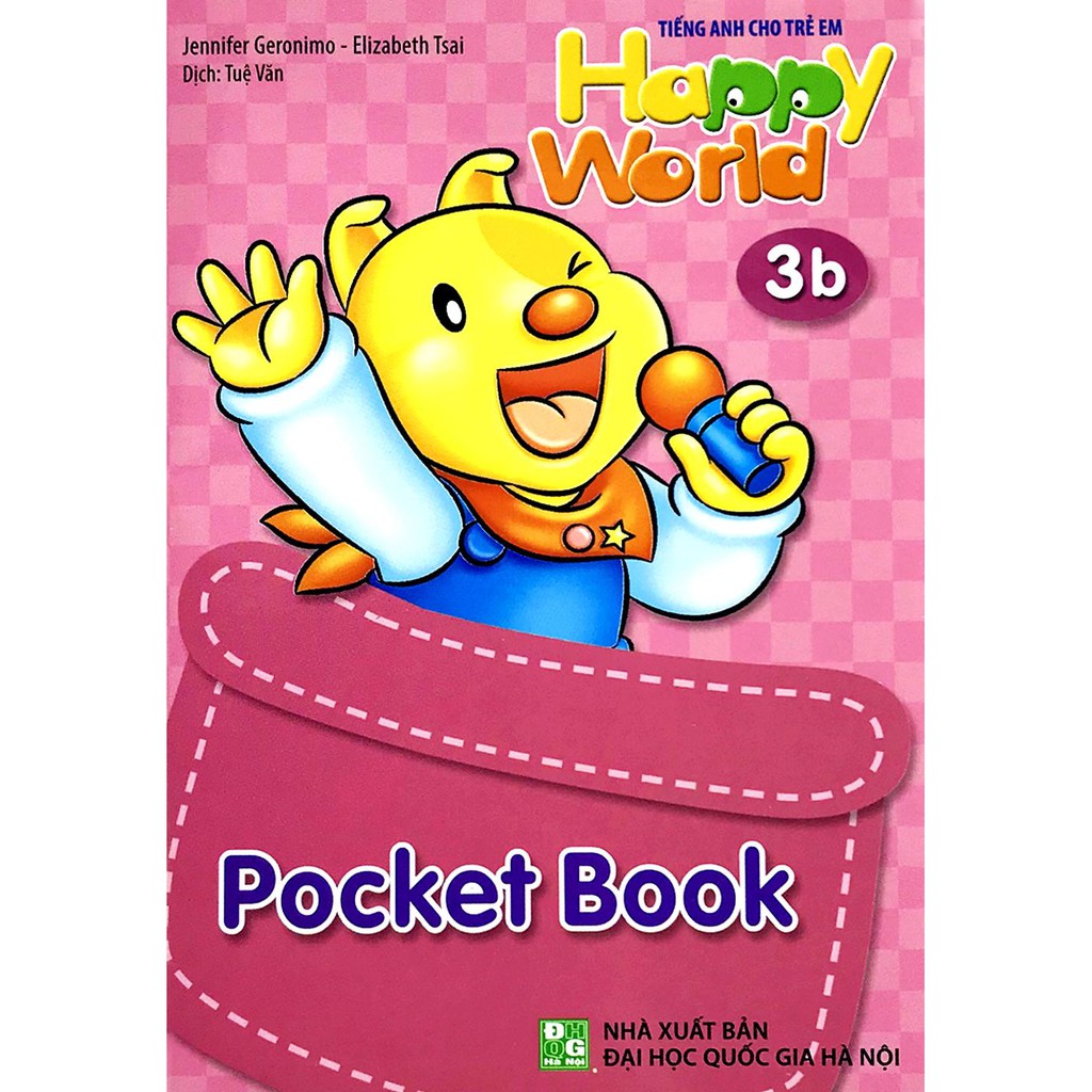 Sách - Tiếng Anh Cho Trẻ Em - Happy World - 3 (Bộ 2 quyển, 1 sổ tay, 1 đĩa DVD) ( 2 phần, lẻ tùy chọn) | BigBuy360 - bigbuy360.vn