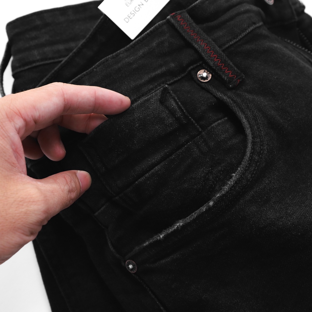[ CAO CẤP ] Quần short jean, quần lửng jean nam wash màu đẹp, phối rách cá tính 9202