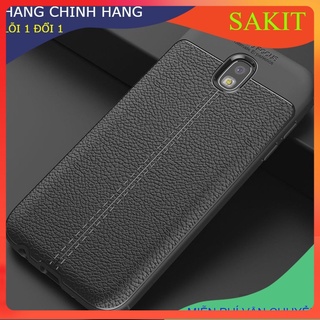 Ốp lưng vân da cao cấp auto focus cho samsung j7 prime - samsung j7 pro.