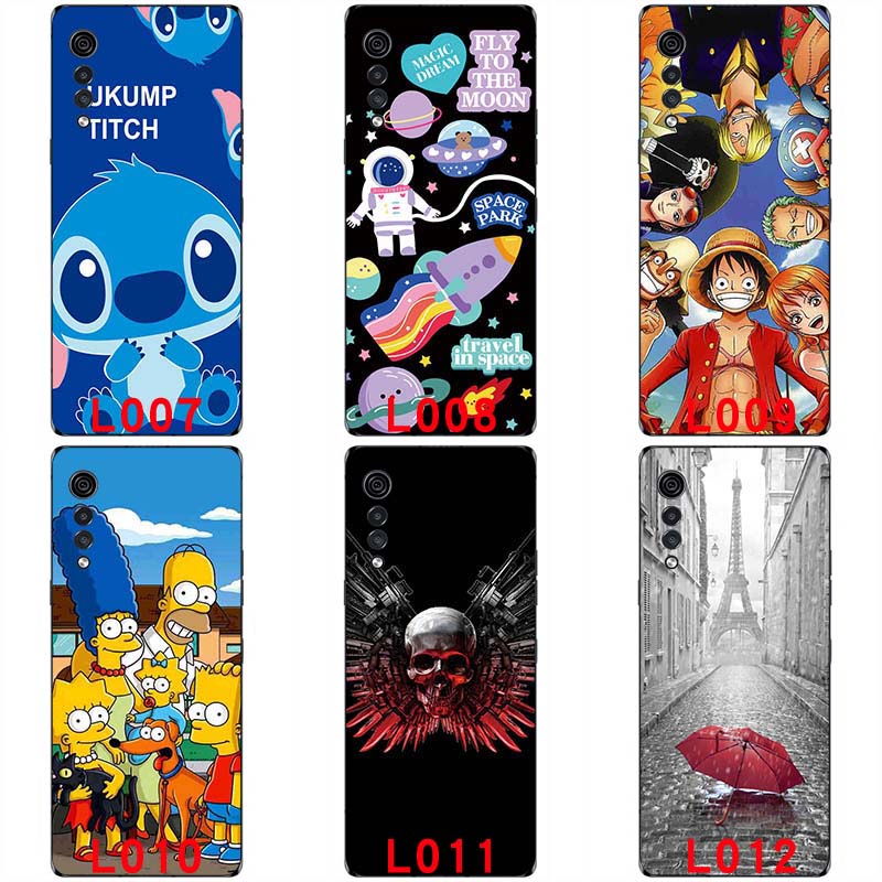 Ốp điện thoại bằng silicon TPU mềm nhiều màu sắc bảo vệ cho LG VELVET LG G9