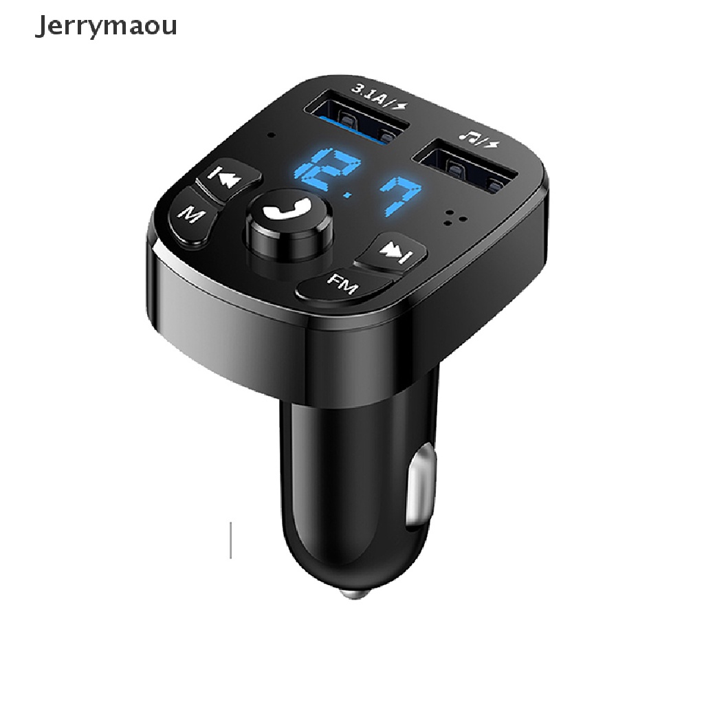 Máy Phát FM Phiên Bản Bluetooth 5.0 Kiêm Sạc Nhanh Thẻ Nhớ