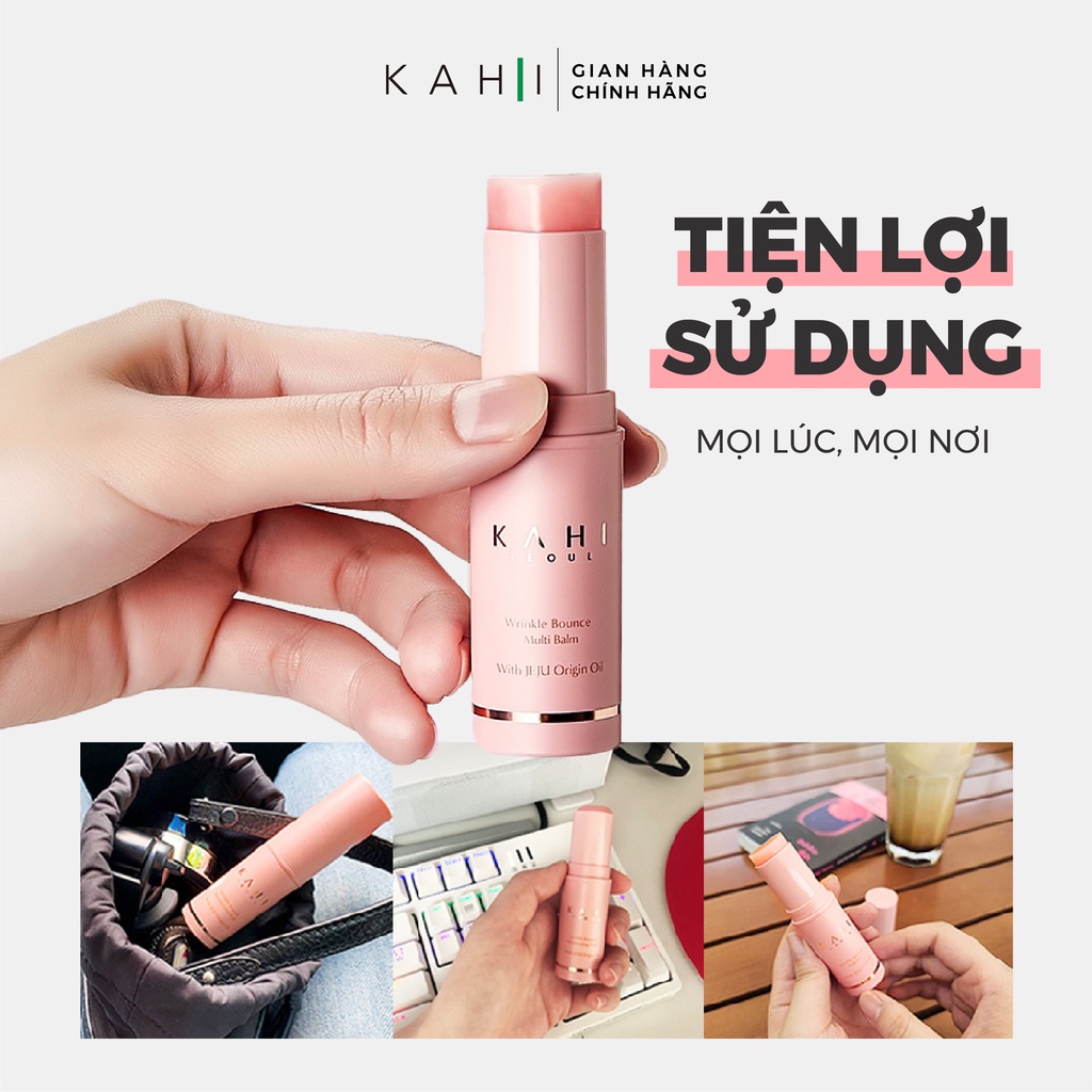 KAHI WRINKLE BOUNCE MULTI BALM - Sáp dưỡng hỗ trợ giảm nếp nhăn, tăng cường đàn hồi cho da