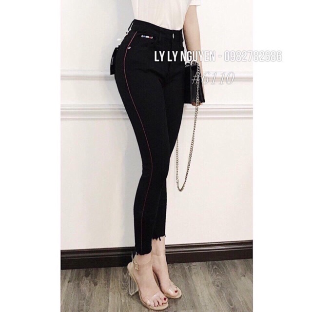 Quần skinny viền sọc | BigBuy360 - bigbuy360.vn