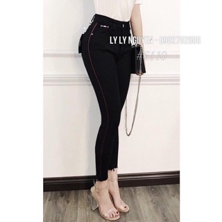 Quần skinny viền sọc