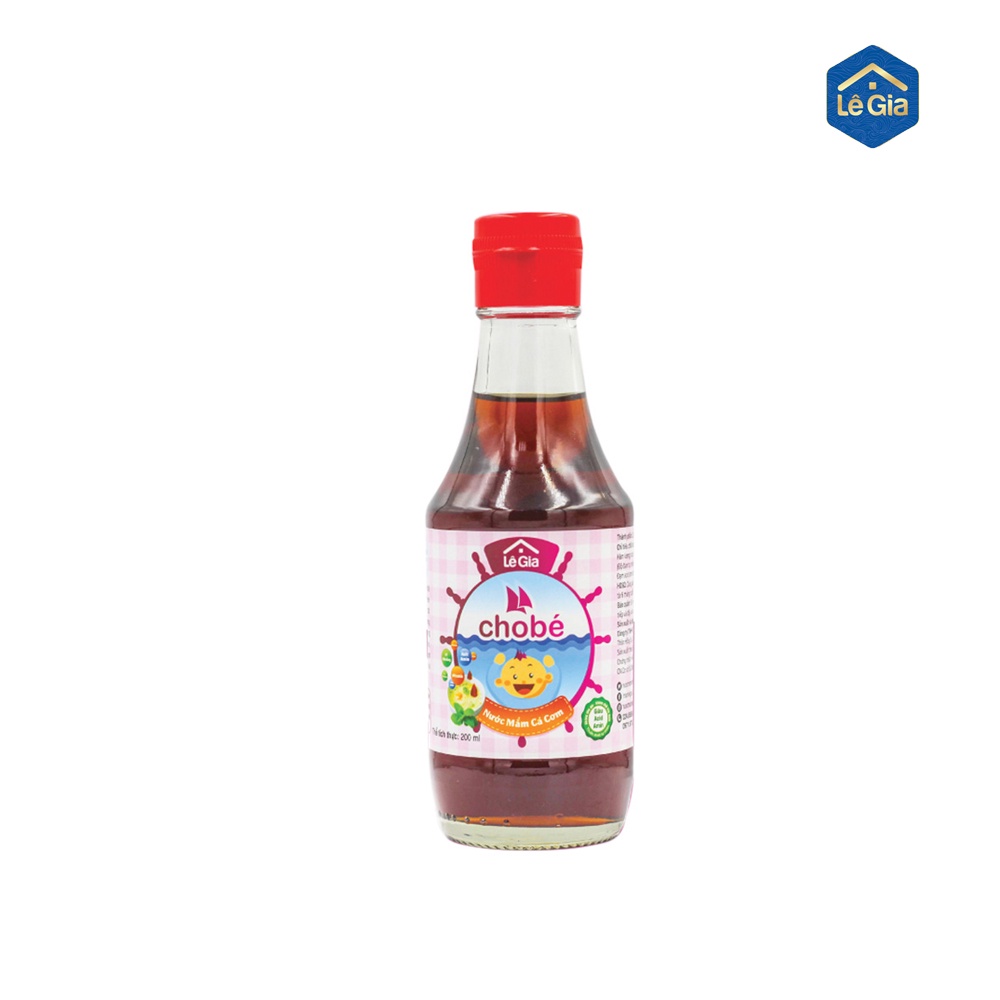 Nước mắm cho bé ăn dặm Lê Gia chai 200ml