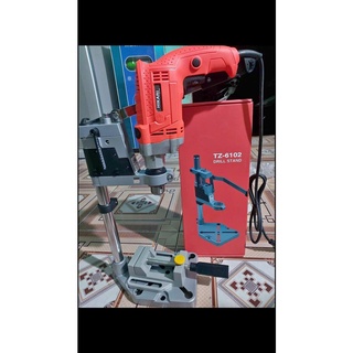 Khung giá đỡ đế kẹp máy khoan TZ6102 có ê tô