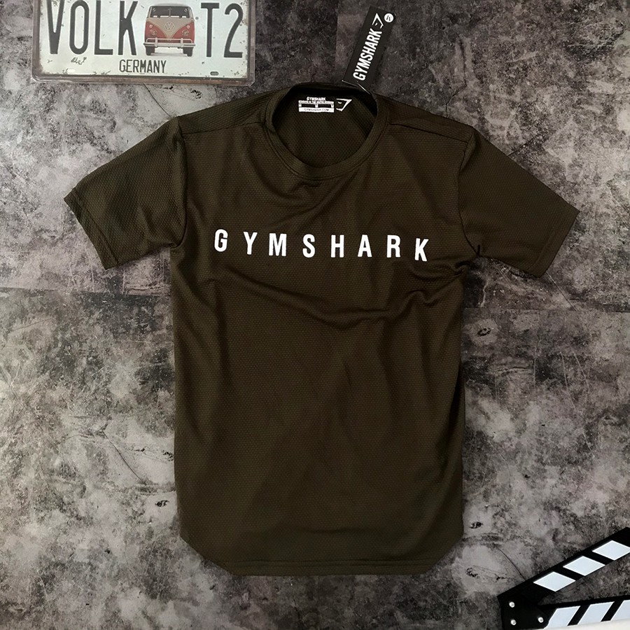 Áo thun gym và thể thao nam DA RẮN GYMSHARK V13 (CO DÃN CỰC TỐT)