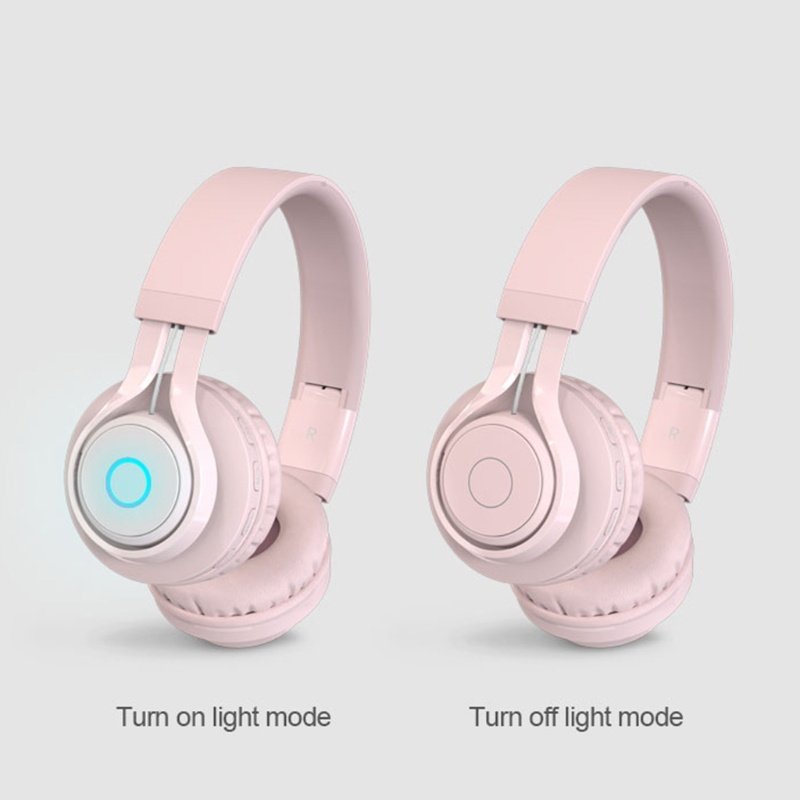 Tai Nghe Chụp Tai Không Dây Bluetooth Có Âm Lượng Lớn Màu Xanh Dương Cho Bé Trai Và Bé Gái