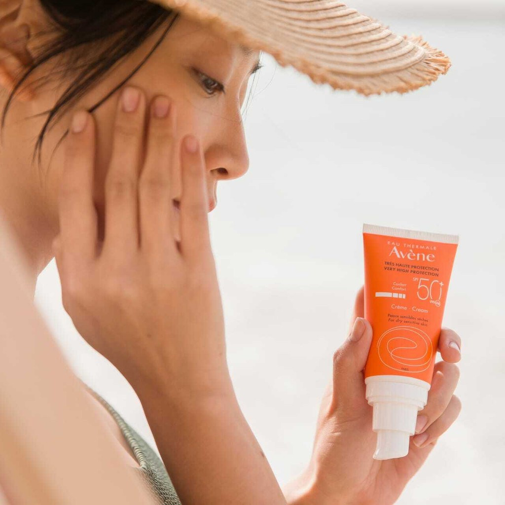 Kem chống nắng Avene Creme haute protection SPF 50+ 50ml Ouibeaute