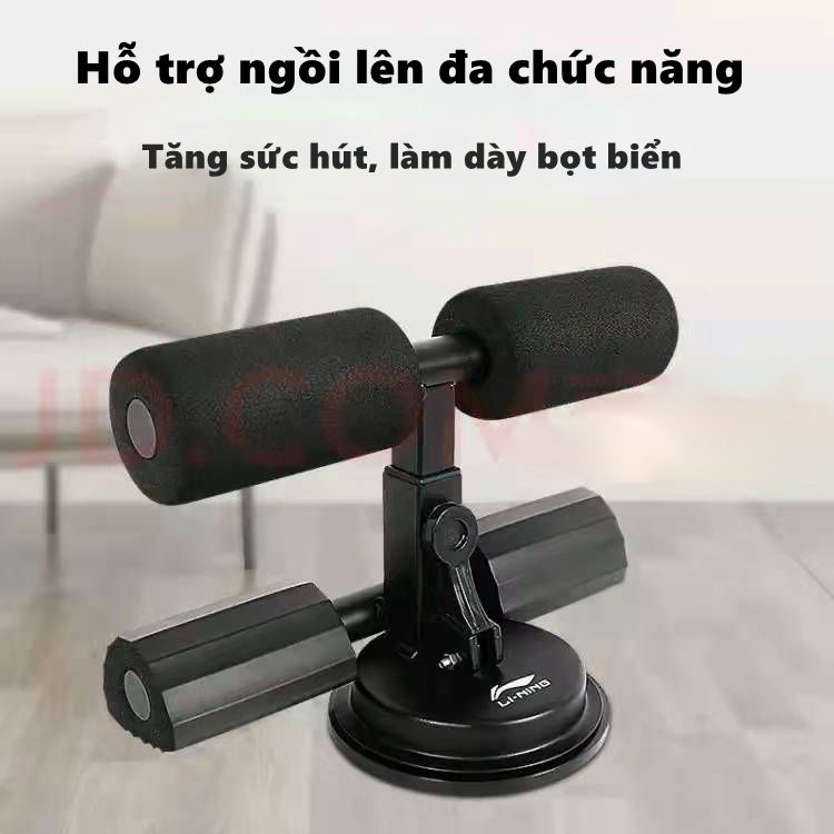 Dụng cụ tập cơ bụng eo gym đồ dùng thể thao tại nhà đa năng có đế hút chân ko trụ chữ t giúp dáng chuẩn eo thon nam nữ