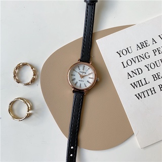 Đồng hồ nữ thời trang Ulzzang mặt tròn