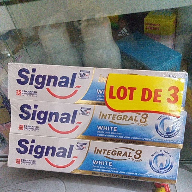 set kem đánh răng signal