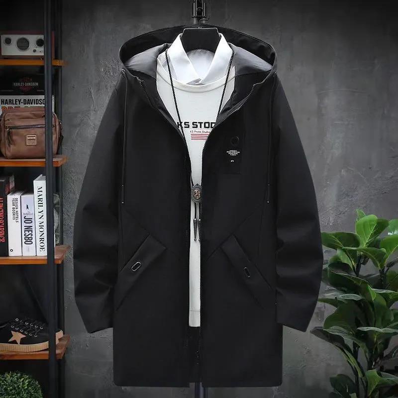Áo Khoác Hoodie Lót Nhung Dày Dặn Dáng Rộng Thời Trang Thu Đông Cho Nam