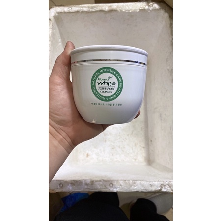 Kem sữa tắm cát trắng aroma white hũ 300g