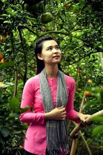 Áo bà ba kèm quần phi