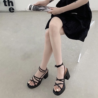GiÀY CAO GÓT 3319 PHỐI DÂY ĐẾ CAO 7CM