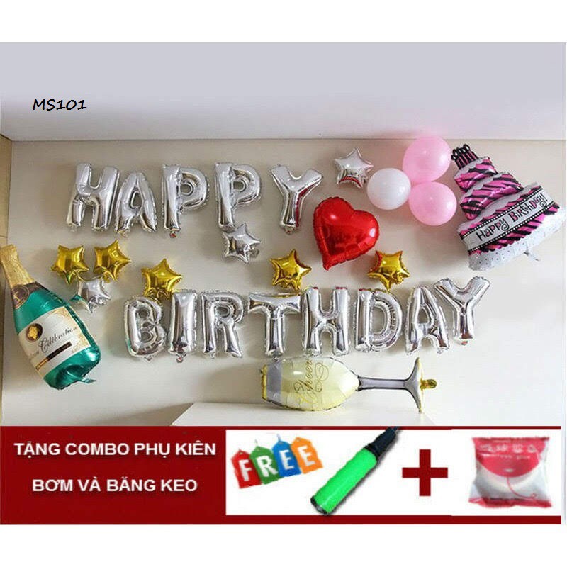 Set bóng sinh nhật tiệc tùng (nhiều mẫu)