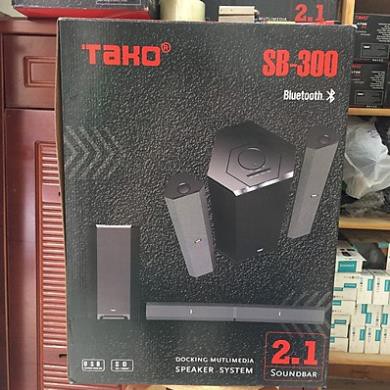 Loa máy tính để bàn, Loa gaming bass mạnh soundbar 2.1 TAKO SB-300 - Hàng Chính Hãng - Bảo hành 14 tháng