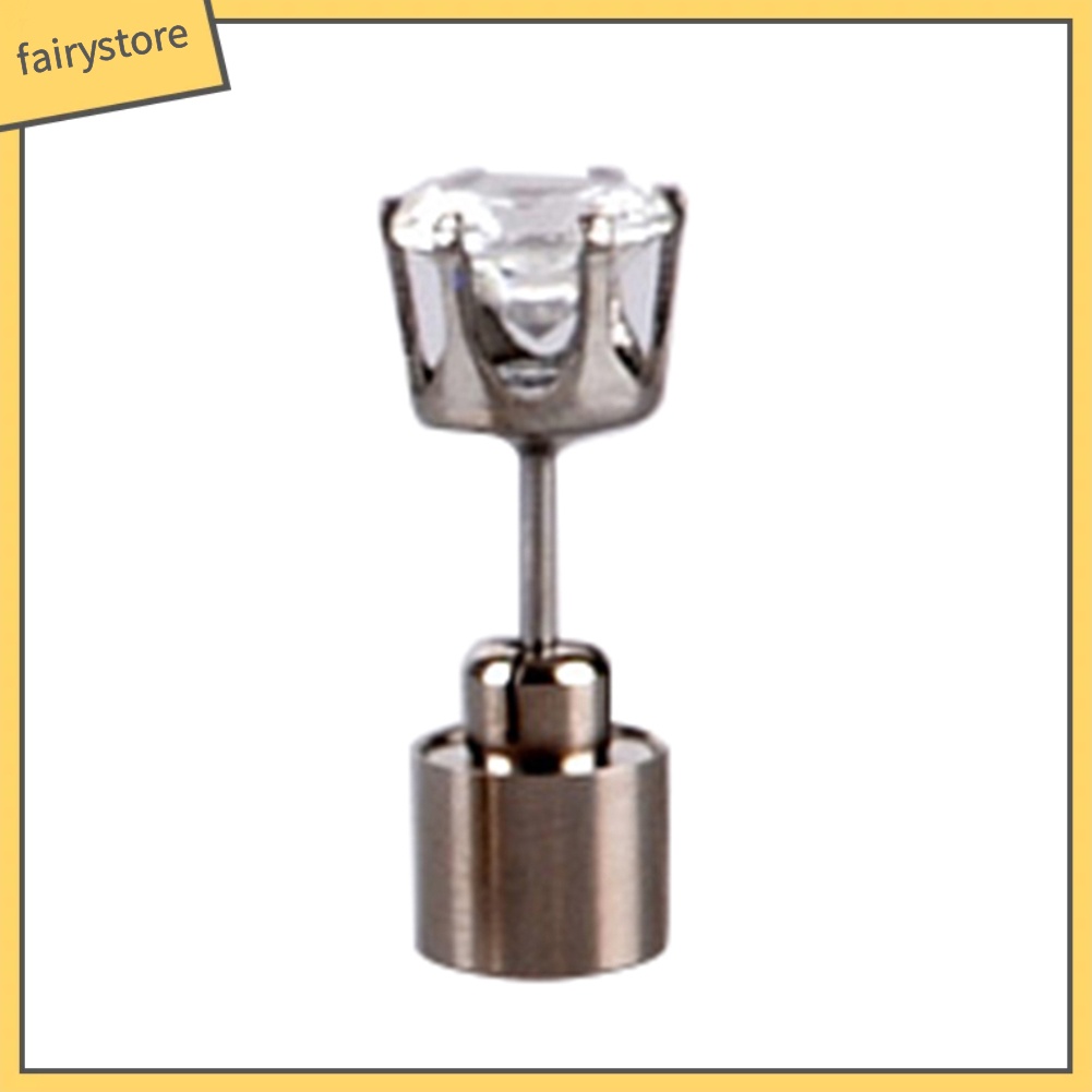 Cặp khuyên tai đính đá tích hợp đèn led