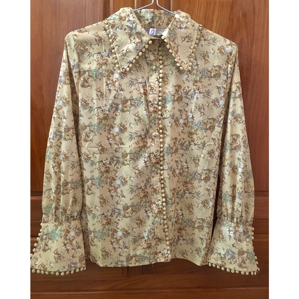 Áo sơ mi nữ phong cách cổ điển hàng Quảng Châu