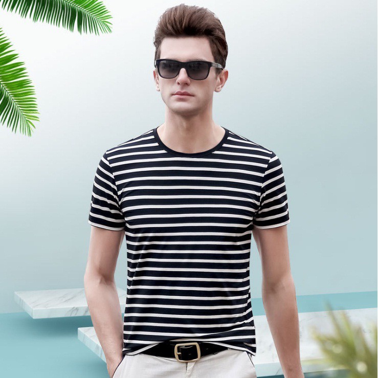 [Rẻ Vô Địch] [Mã MATOP08 giảm 15% đơn 99k] Áo Cottong Tay LỡKẻ Ngang Đen Phong Cách Xì tin [Home Mar