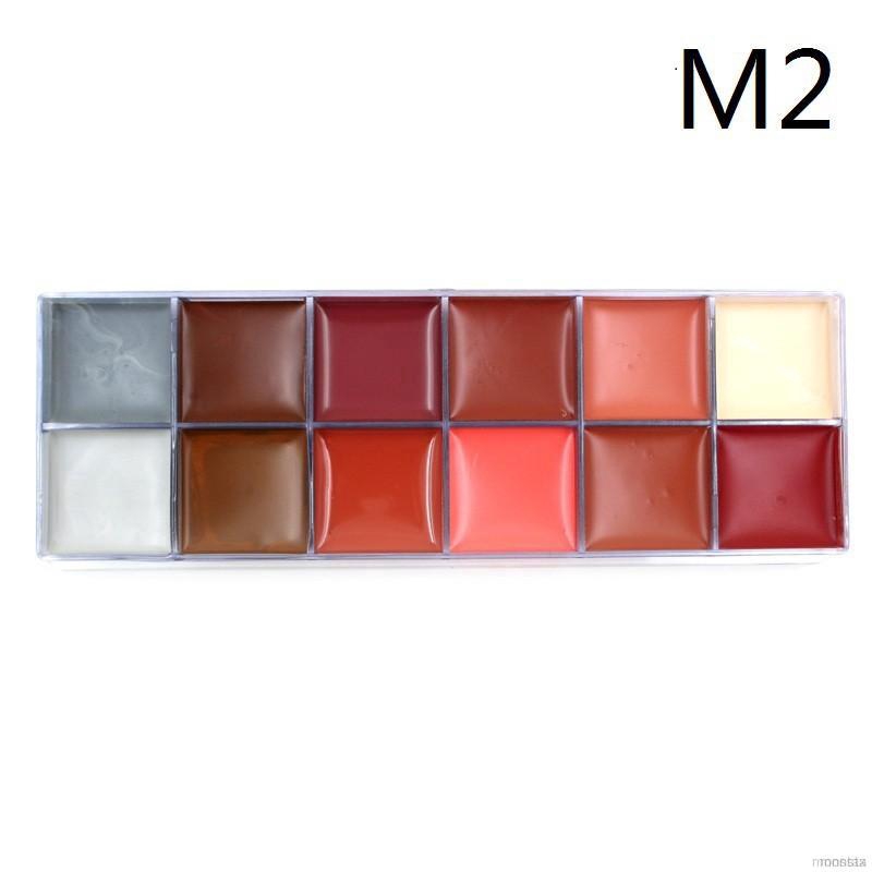 [Hàng mới về] Bảng 12 màu trang điểm mặt/cơ thể thương hiệu IMAGIC | BigBuy360 - bigbuy360.vn