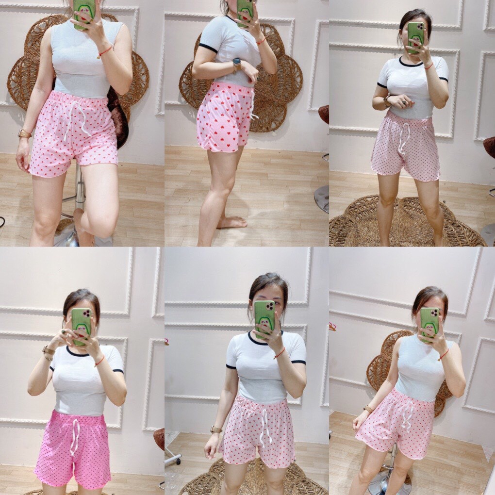 [SALE SHOCK] QUẦN ĐÙI THÁI LAN NHÚN VIỀN CUTE - QUẦN ĐÙI NGỦ HỒNG nhiều mẫu | BigBuy360 - bigbuy360.vn