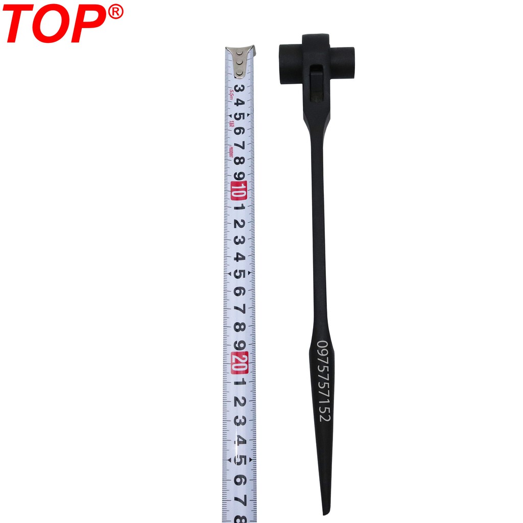 Cờ lê đuôi chuột 13-17mm, cờ lê giàn giáo tự động TOP thép PRO-CRV cao cấp